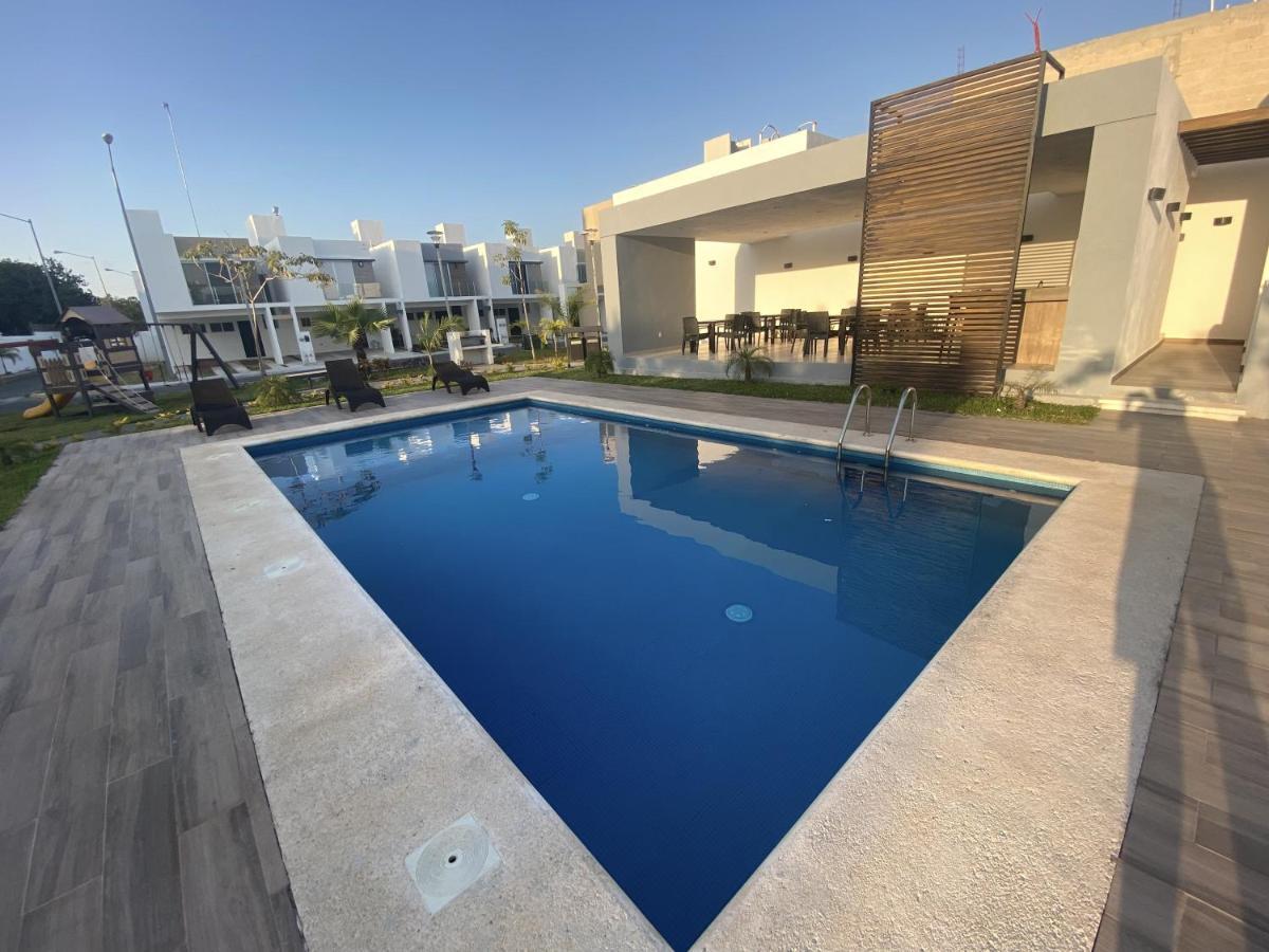 Casa Familiar Cerca De La Playa Con Terraza Privada Villa Канкун Екстериор снимка